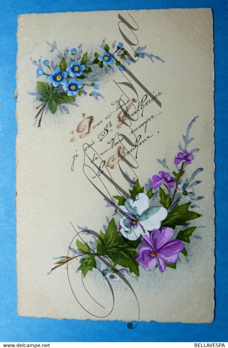 Art   Paint A La Main. Fleurs Flowers Real Painting - Other & Unclassified