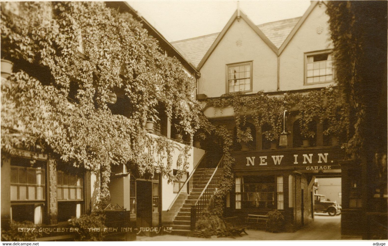 GLOUCESTER _ Hotel The NEW INN _ By Judges' Ltd , Hastings**** 2 Scans - Gloucester