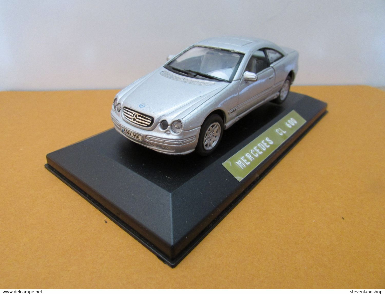 MERCEDES CL 600 Silver, - Massstab 1:32