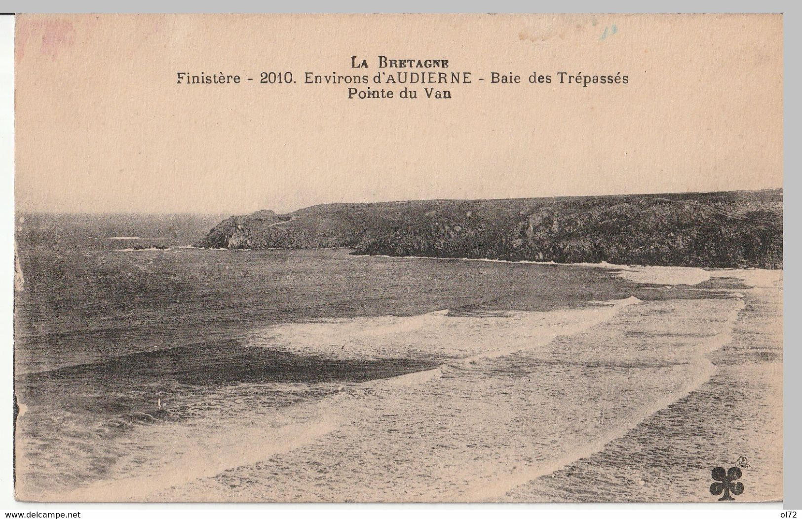 CPSM [29] Finistère > Environs D'Audierne - Baie Des Trépassés - Pointe Du Van - La Bretagne - Cléden-Cap-Sizun