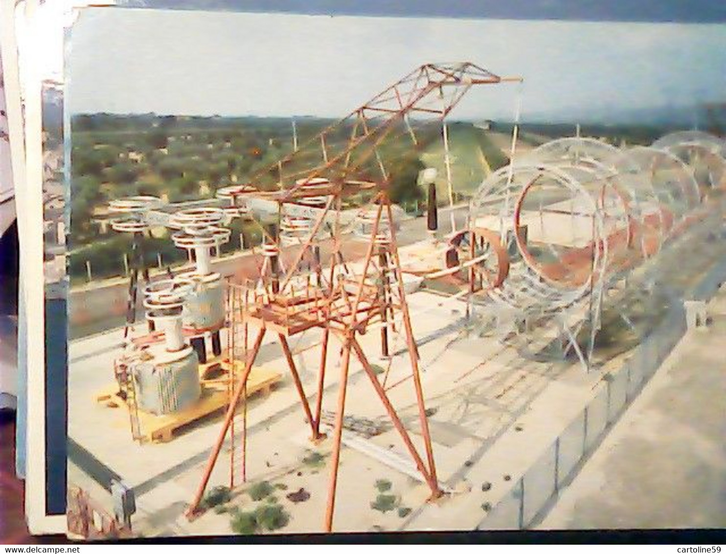 SUVERETO - LIVORNO - 1000 KV PROJECT - ENEL VB1977  IV950 - Livorno