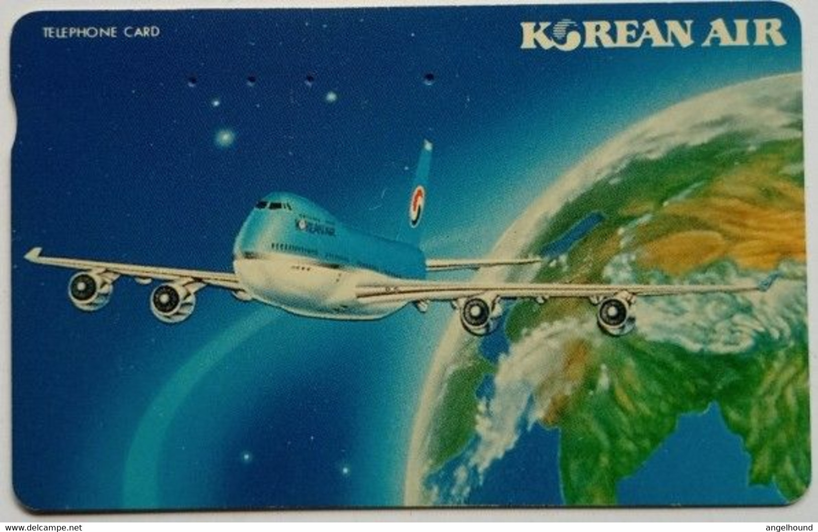 South Korea Kw 2000 " Korean Air  Boeing 747- 400  ( Drawing ) - Corée Du Sud