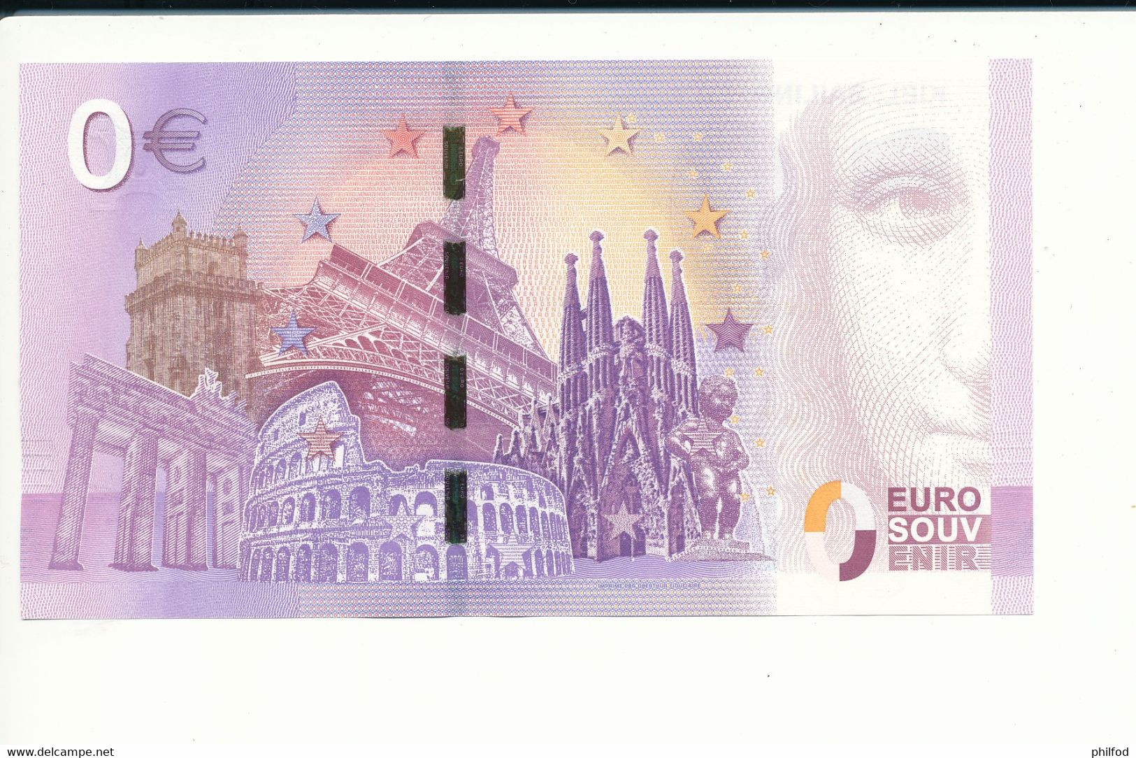 Billet Souvenir - 0 Euro - XEMM - 2017-1 - KIEL. SAILING. CITY. - N° 643 - Billet épuisé - Kilowaar - Bankbiljetten