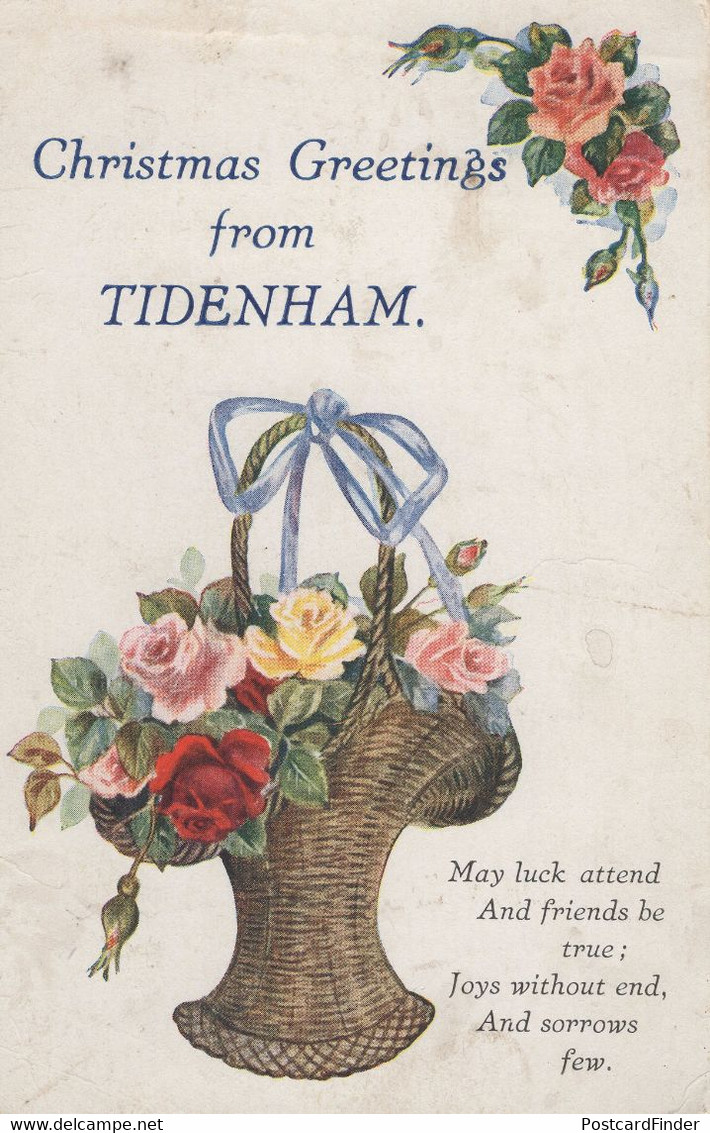 Greetings From Tidenham Gloucester Antique Postcard - Other & Unclassified