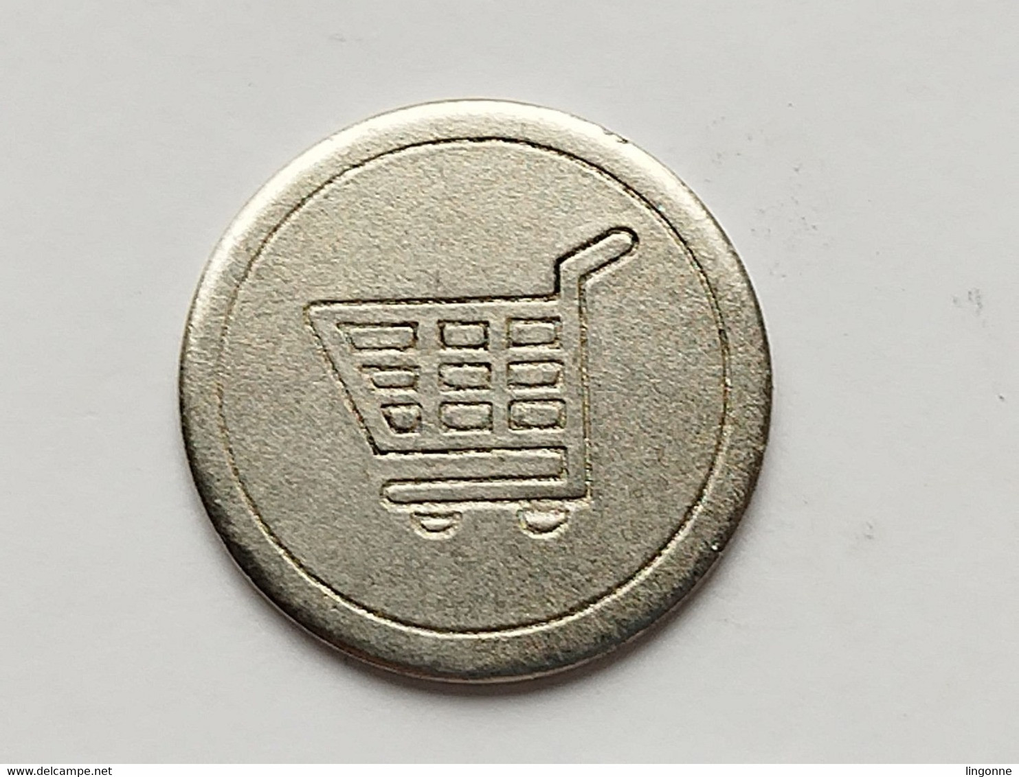 JETON De CADDIE SHOPPING CARTS TOKEN  LOGO Chariot - Jetons De Caddies