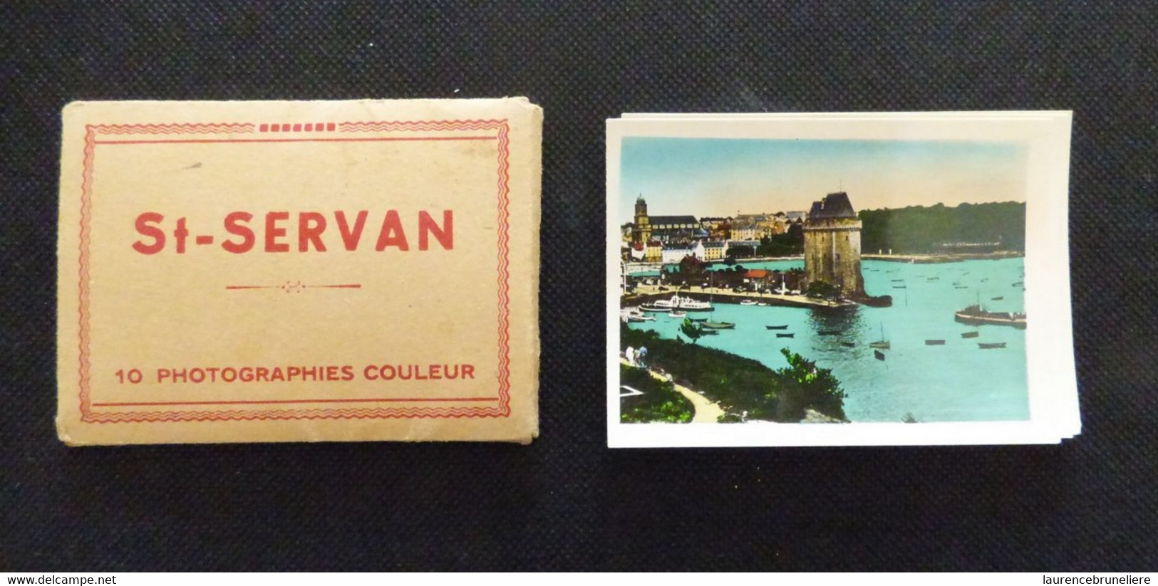 35 - CARNET DE 10 VUES PHOTOGRAPHIQUES  COULEURS - Saint Servan