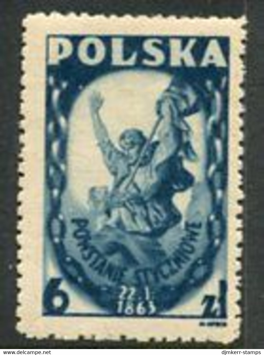 POLAND 1946 January Insurrection Of 1863 MNH / **.  Michel 427 - Unused Stamps