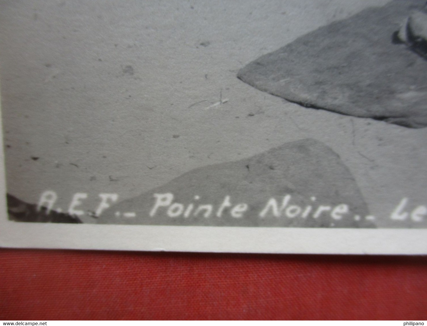 RPPC. Street Merchant    Pointe Noire.    Africa  Congo - Brazzaville  Pointe-Noire    Ref 5766 - Pointe-Noire