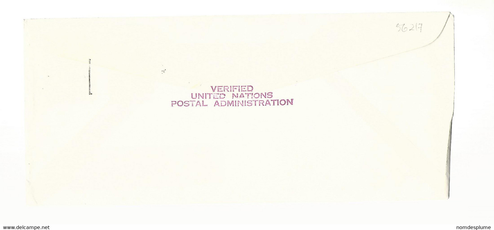 56217 ) Cover United Nations Postmark  1970 - Storia Postale