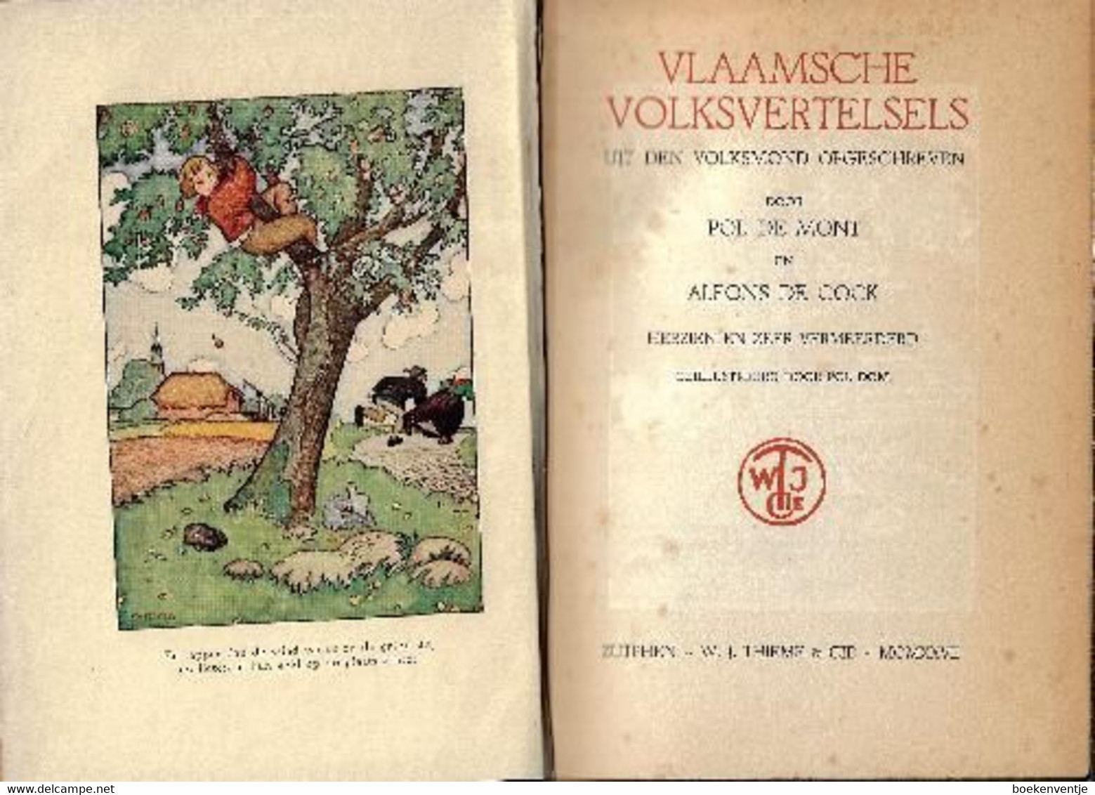 Vlaamsche Volksvertelsels Uit Den Volksmond Opgeschreven - Antique