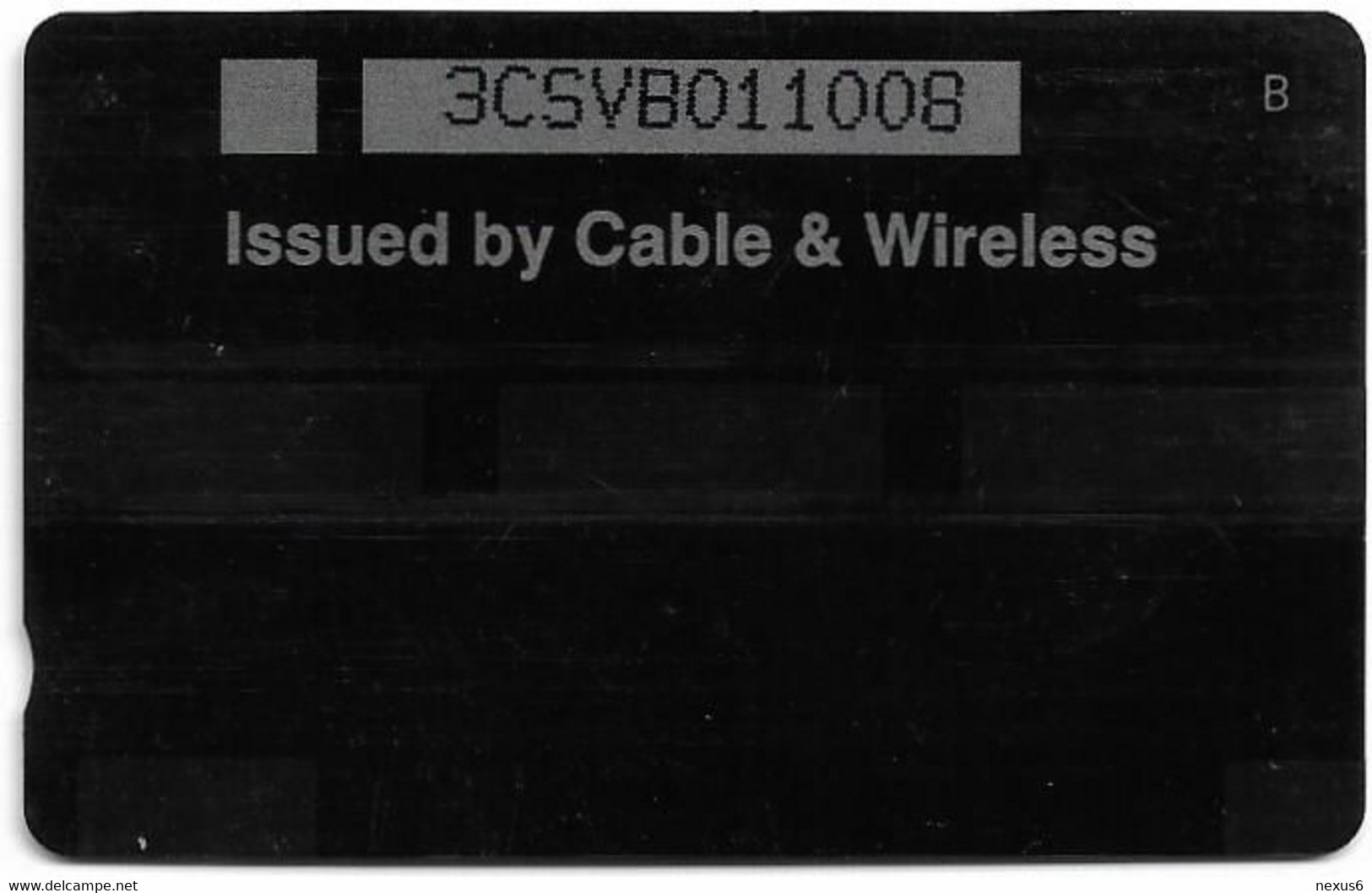 St. Vincent - C&W (GPT) - Carib Petroglyph, 3CSVB, 1991, 18.250ex, Used - Saint-Vincent-et-les-Grenadines