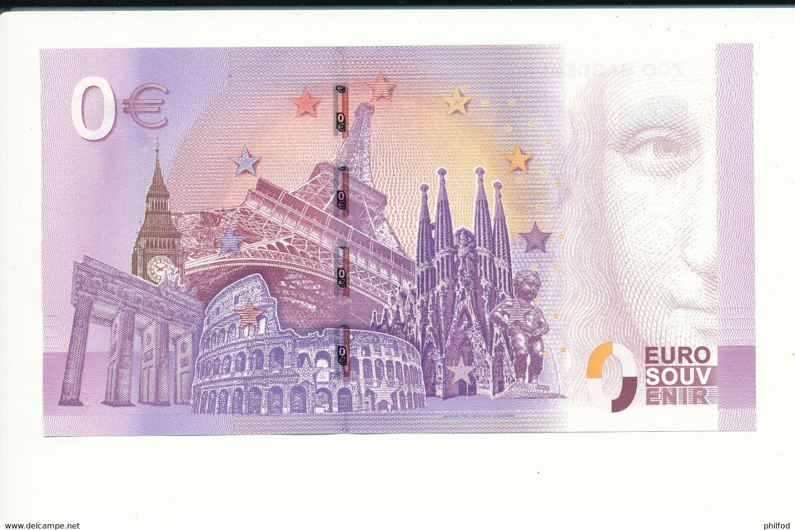 Billet Souvenir - 0 Euro - XELR - 2017-1 - MAGDEBURG - N° 1566 - Billet épuisé - Kilowaar - Bankbiljetten