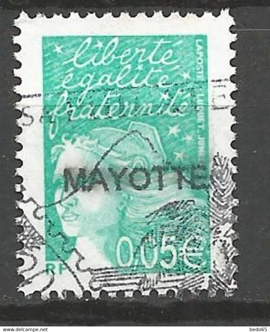 MAYOTTE  N° 114a OBL - Used Stamps