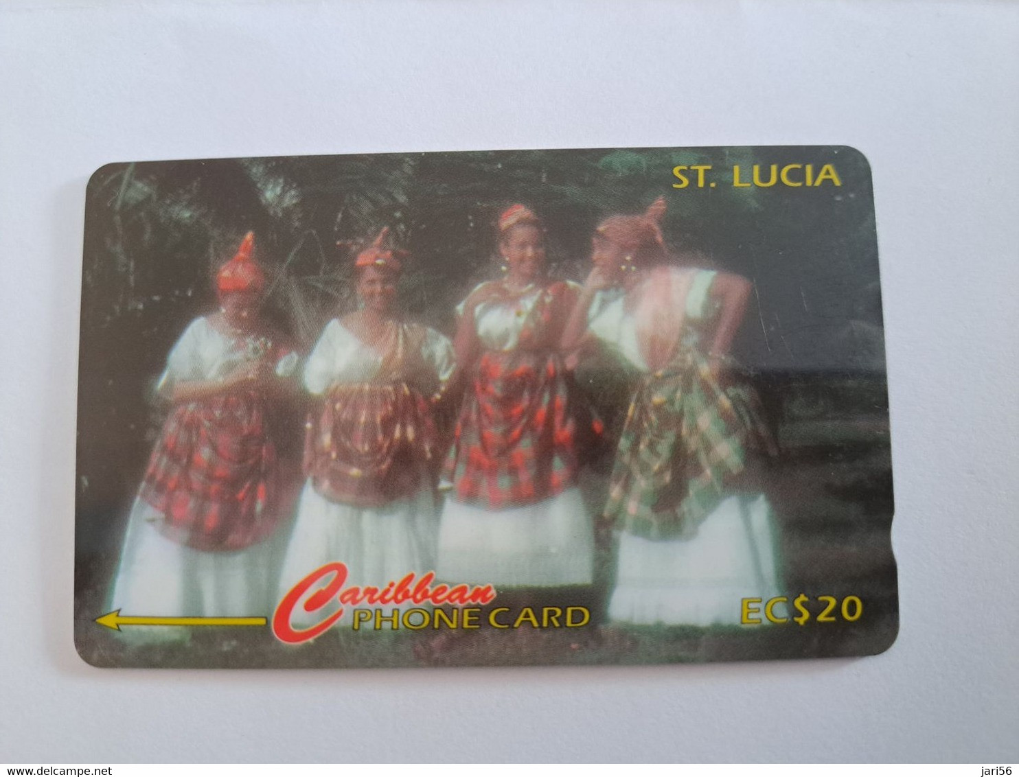 ST LUCIA    $ 20   CABLE & WIRELESS  STL-96A   96CSLA      Fine Used Card ** 10884** - St. Lucia