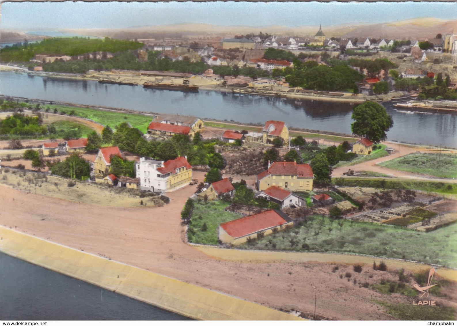 Le Barrage De Vogelgrün - L'Auberge Du Pont Du Rhin Et Vieux Brisach - Vogelgruen