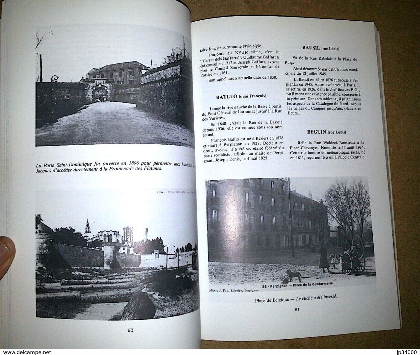 PERPIGNAN Pas A Pas. Ses Rues, Ses Places, Ses Remparts /Christian CAMPS (1983) (régionalisme Languedoc, Occitanie) - Languedoc-Roussillon