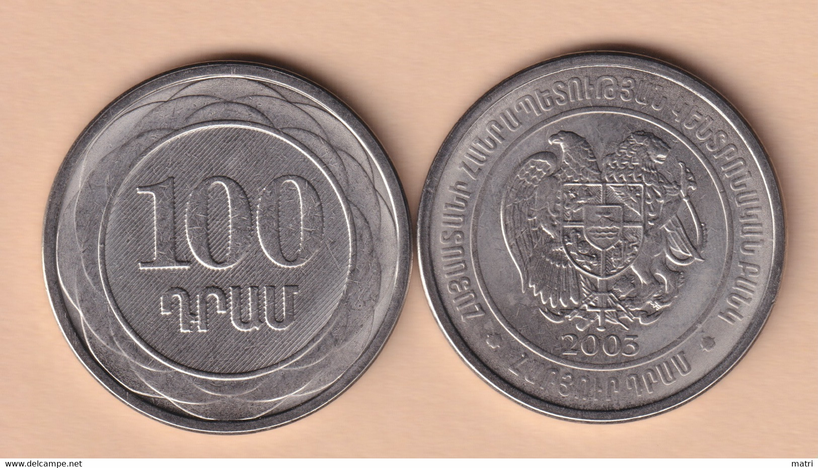 Amenia 100 Dram 2003 Km#95 - Armenië