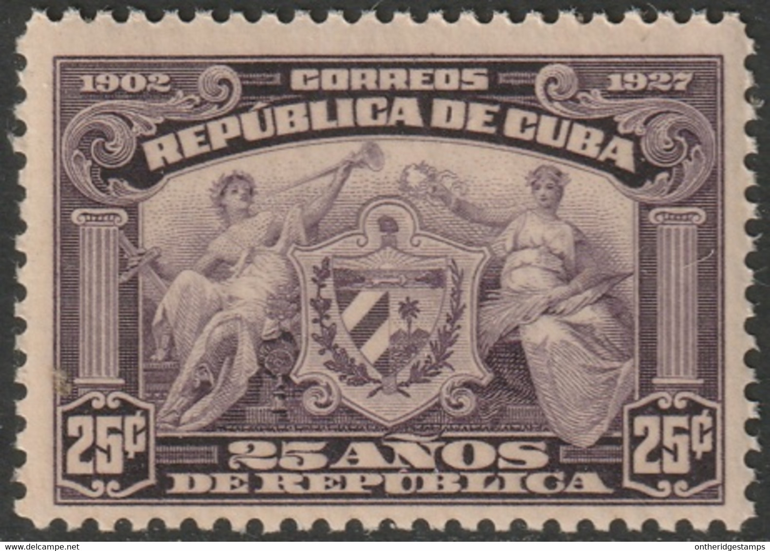 Cuba 1927 Sc 283 Yt 190 MNH** Some Disturbed Gum - Nuovi