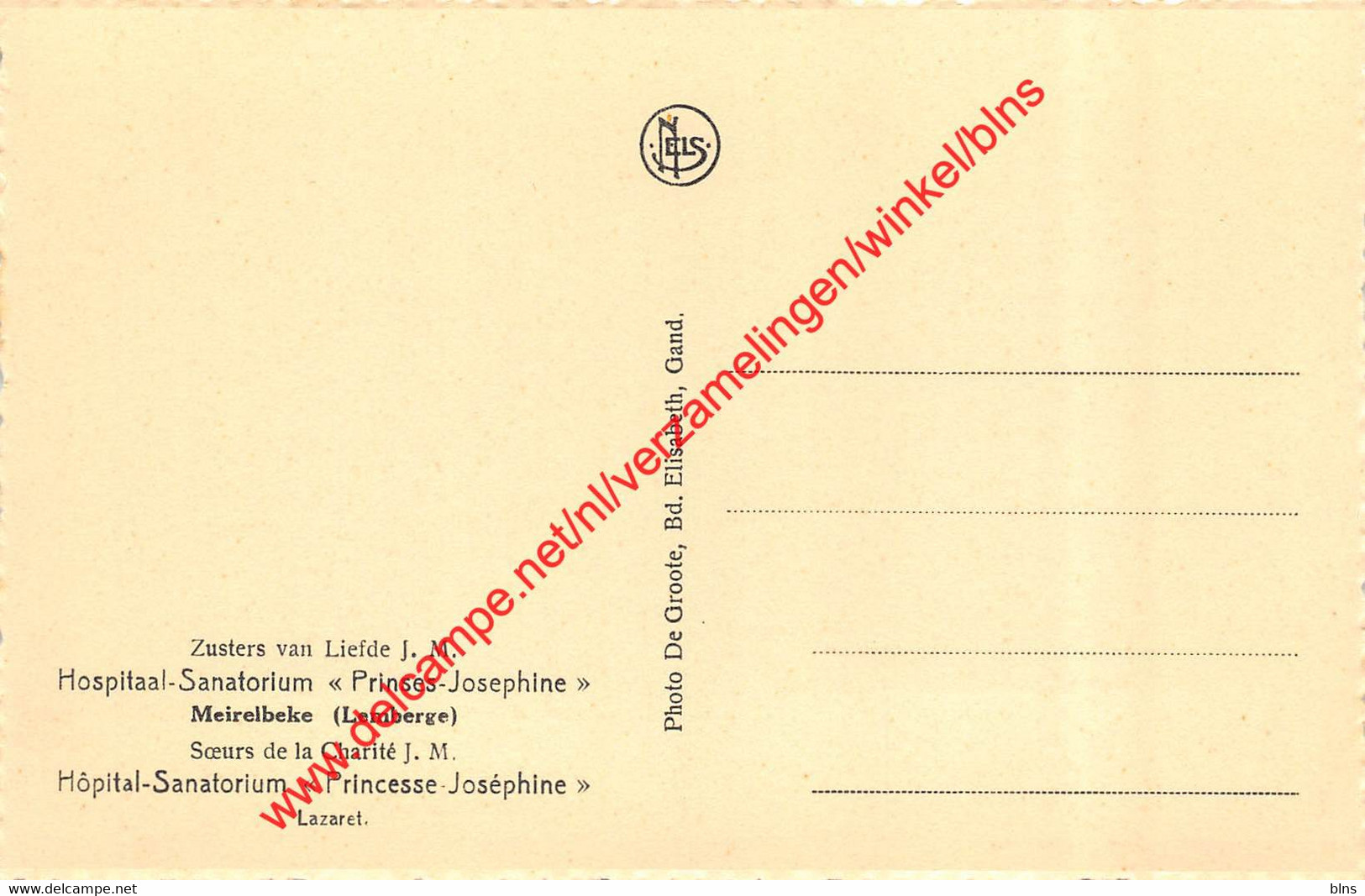 Hospitaal-Sanatorium Prinses-Josephine - Meirelbeke - Merelbeke - Merelbeke