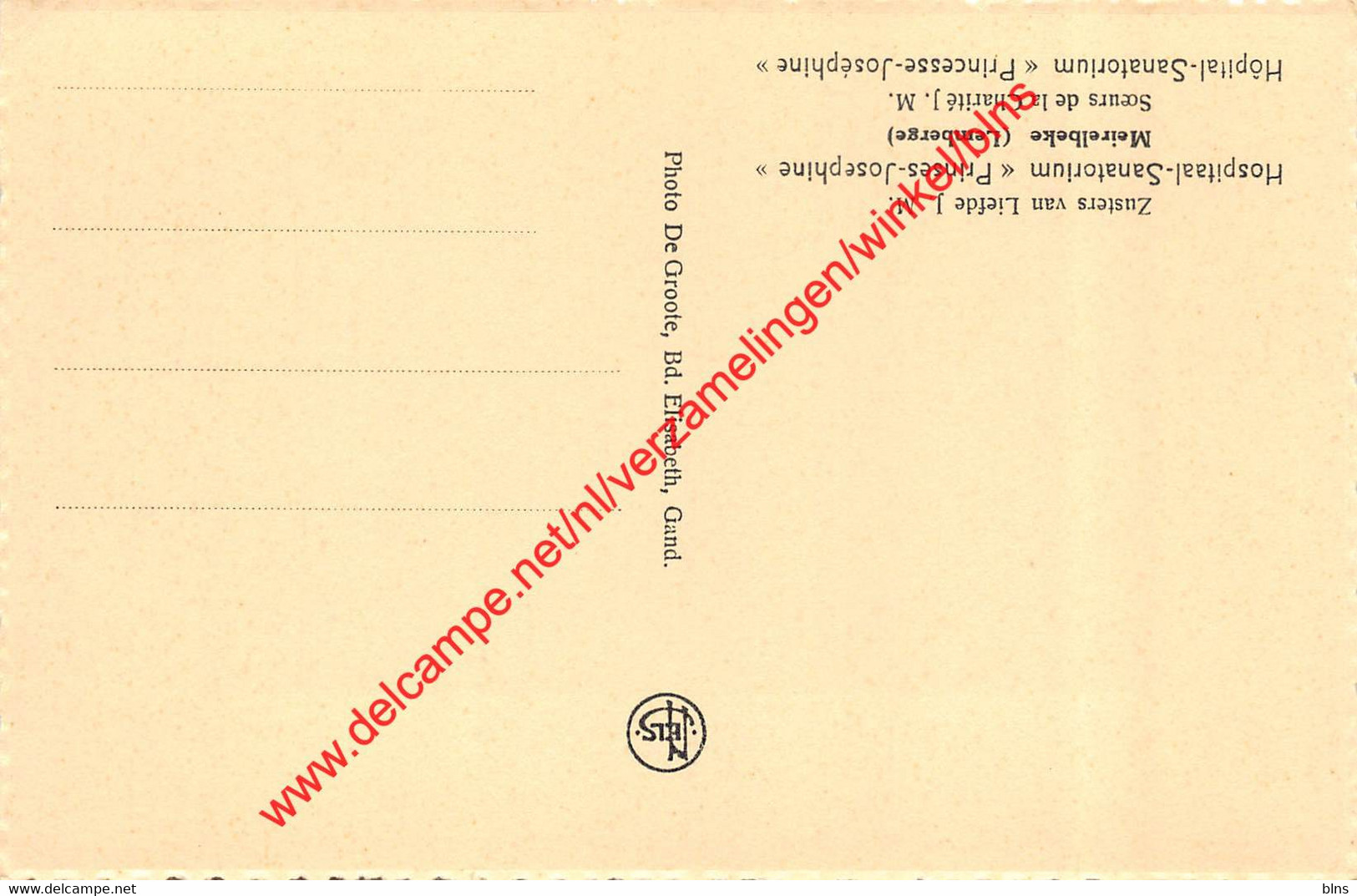 Hospitaal-Sanatorium Prinses-Josephine - Meirelbeke - Merelbeke - Merelbeke