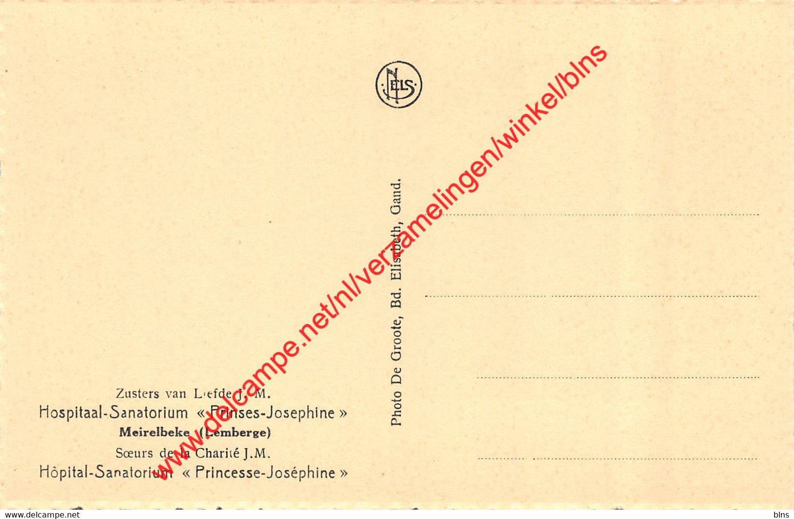 Hospitaal-Sanatorium Prinses-Josephine - Meirelbeke - Merelbeke - Merelbeke