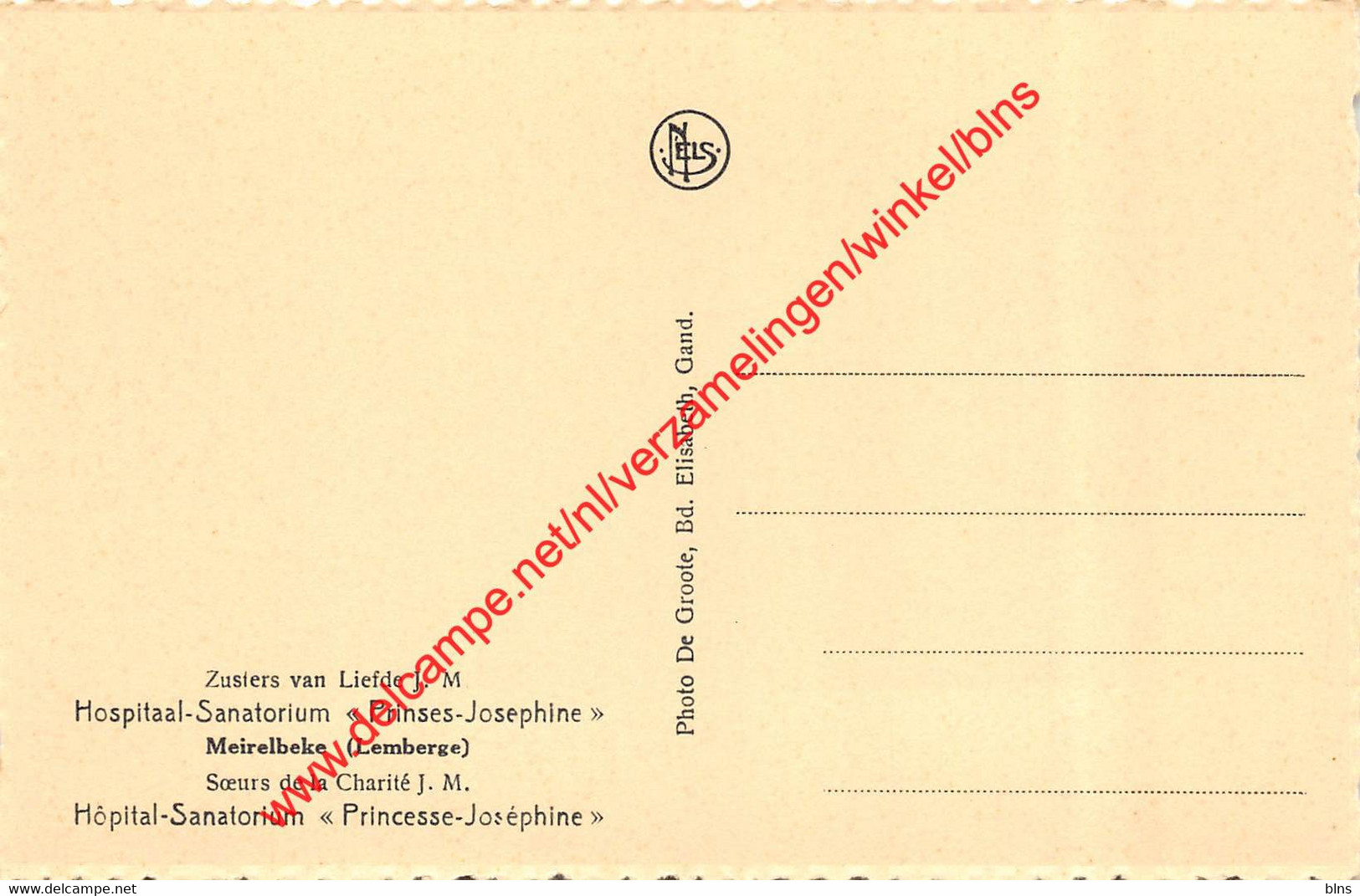 Hospitaal-Sanatorium Prinses-Josephine - Meirelbeke - Merelbeke - Merelbeke