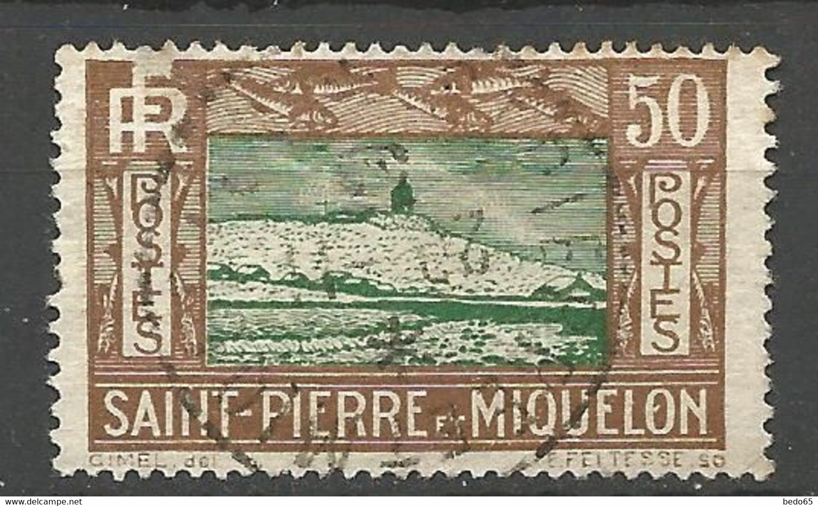 ST PIERRE ET MIQUELON N° 147 OBL - Gebruikt