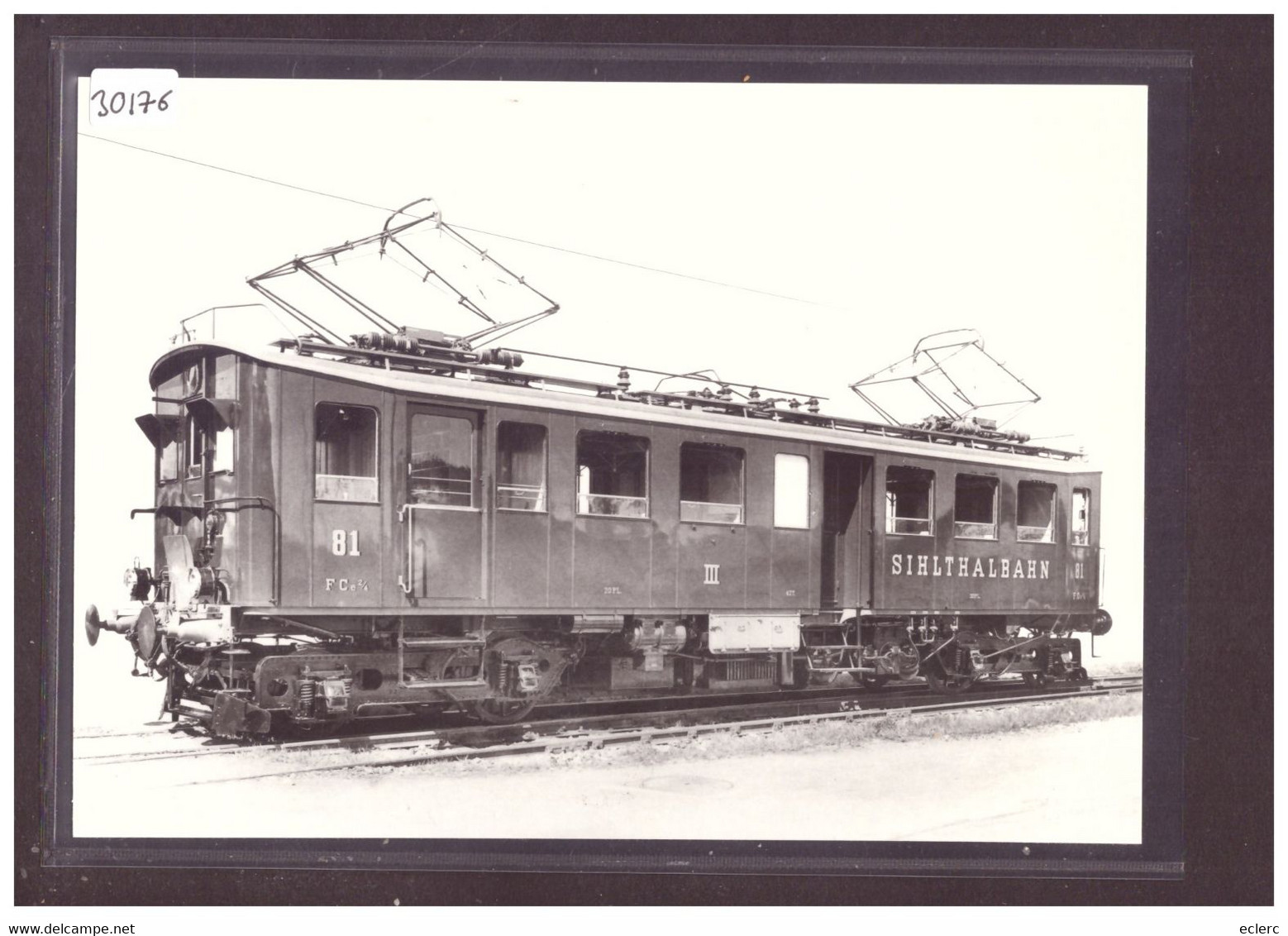 FORMAT 10x15cm - SiTB - SIHLTAL BAHN - REPRO ANNEES 70 - LEUTWILER VERLAG - TRAIN - BAHN - TB - Wiler Bei Utzenstorf