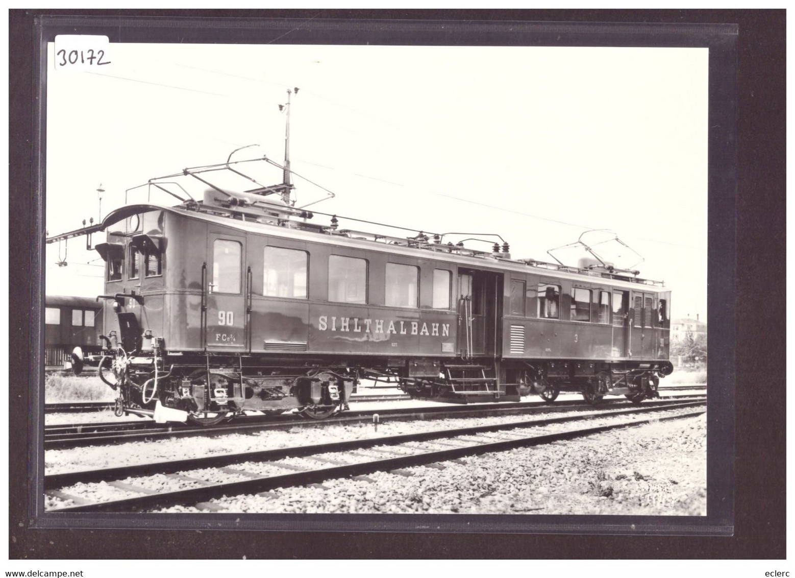 FORMAT 10x15cm - SiTB - SIHLTAL BAHN - REPRO ANNEES 70 - LEUTWILER VERLAG - TRAIN - BAHN - TB - Wiler Bei Utzenstorf