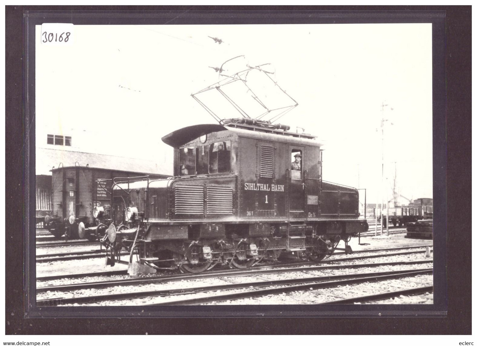 FORMAT 10x15cm - SiTB - SIHLTAL BAHN - REPRO ANNEES 70 - LEUTWILER VERLAG - TRAIN - BAHN - TB - Wiler Bei Utzenstorf