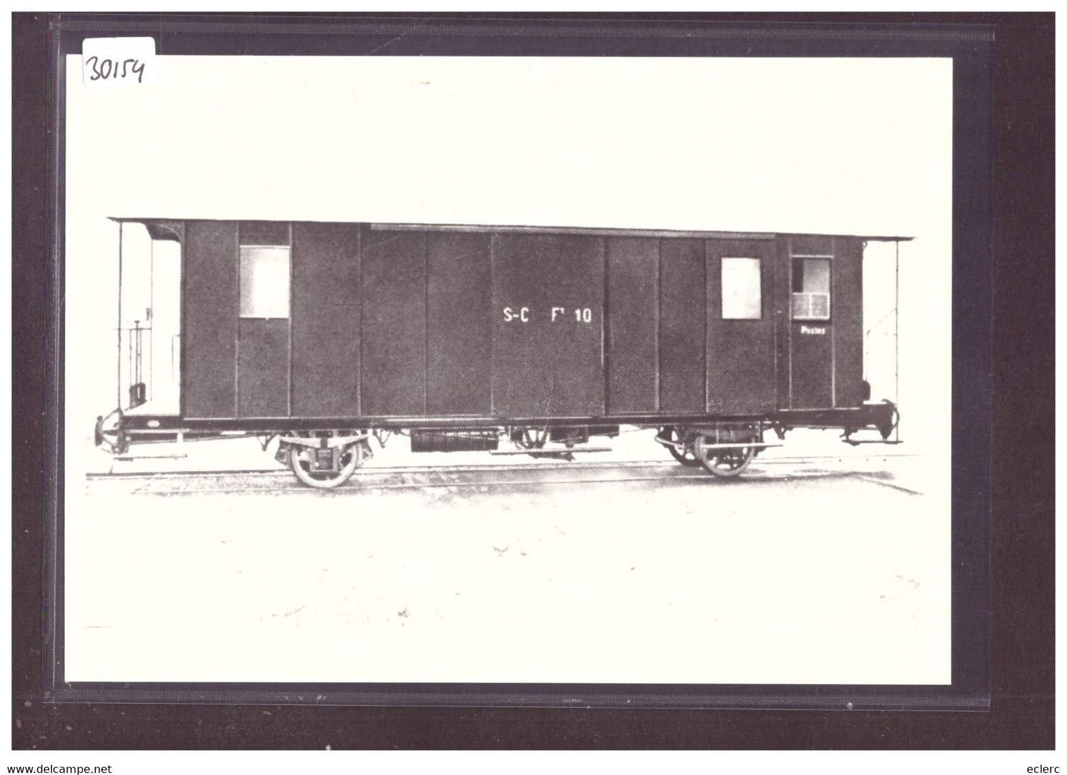 FORMAT 10x15cm - CHEMIN DE FER DU JURA - REPRO ANNEES 70 - LEUTWILER VERLAG - TRAIN - BAHN - TB - Wiler Bei Utzenstorf