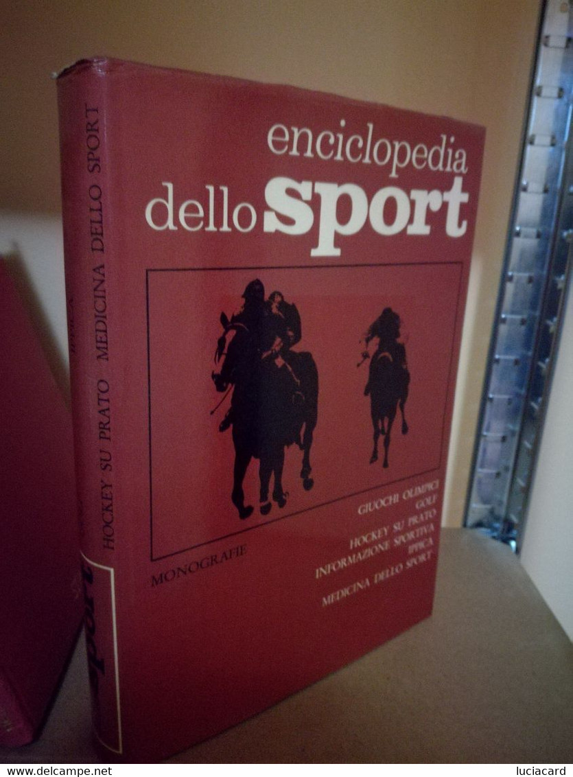 ENCICLOPEDIA DELLO SPORT, HOCKEY SUL PRATO, MEDICINA, GIOCHI OLIMPICI, GOLF, IPPICA - Giochi