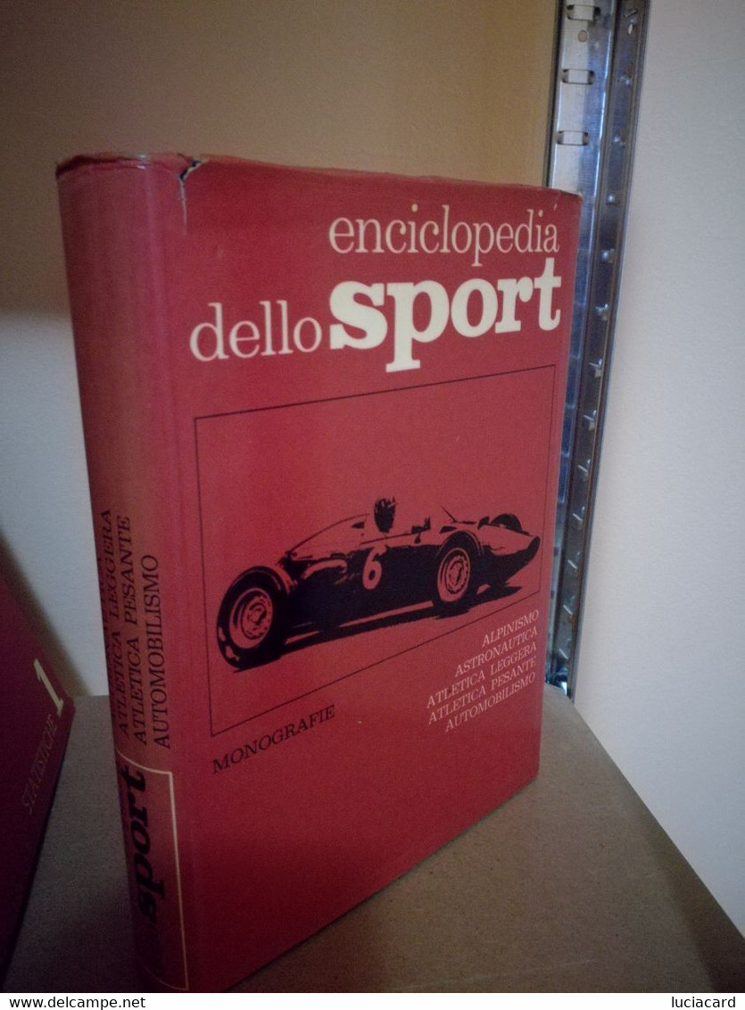 ENCICLOPEDIA DELLO SPORT, ALPINISMO, ASTRONAUTICA, AUTOMOBILISMO,ATLETICA, - Sport