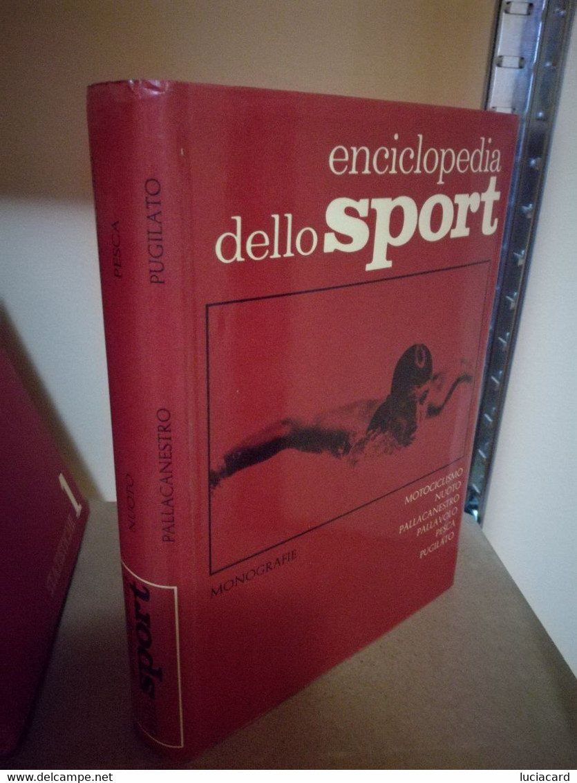 ENCICLOPEDIA DELLO SPORT, MOTOCICLISMO, NUOTO, PALLACANESTRO, PUGILATO - Sport