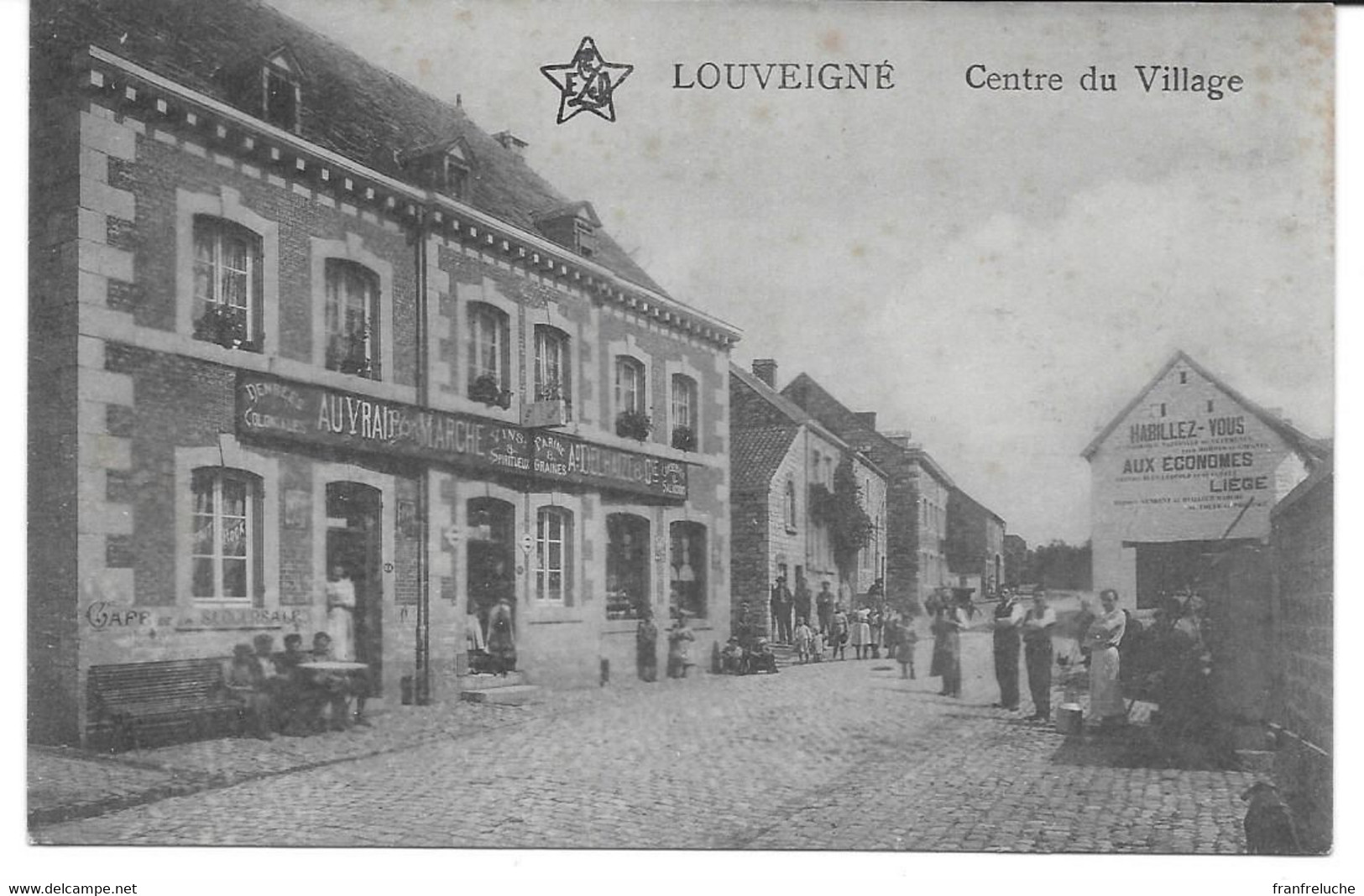 LOUVEIGNE (4140) Centre Du Village - Magasin DELHAIZE - Sprimont