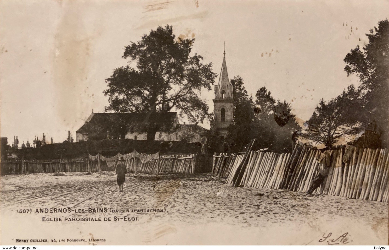 Andernos Les Bains - église Paroissiale De St Éloi - Bassin D’arcachon - Andernos-les-Bains