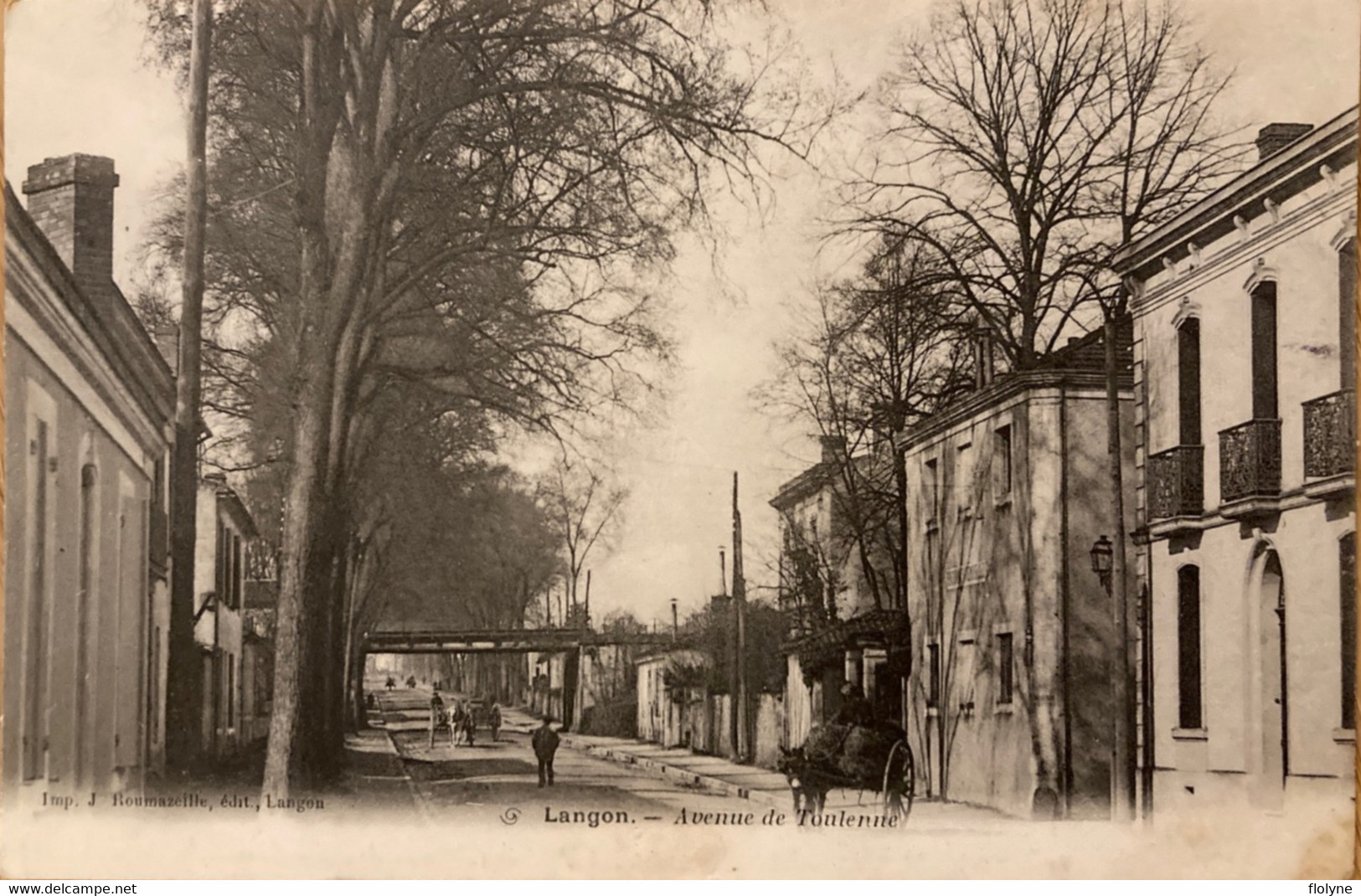 Langon - Avenue De Toulenne - Attelage - Langon