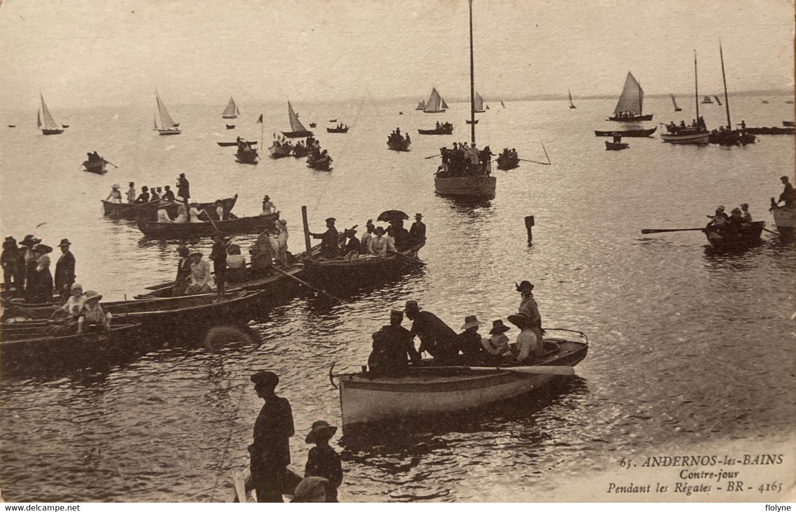 Andernos Les Bains - Contre Jour Pendant Les Régates - Courses De Bateaux - Andernos-les-Bains