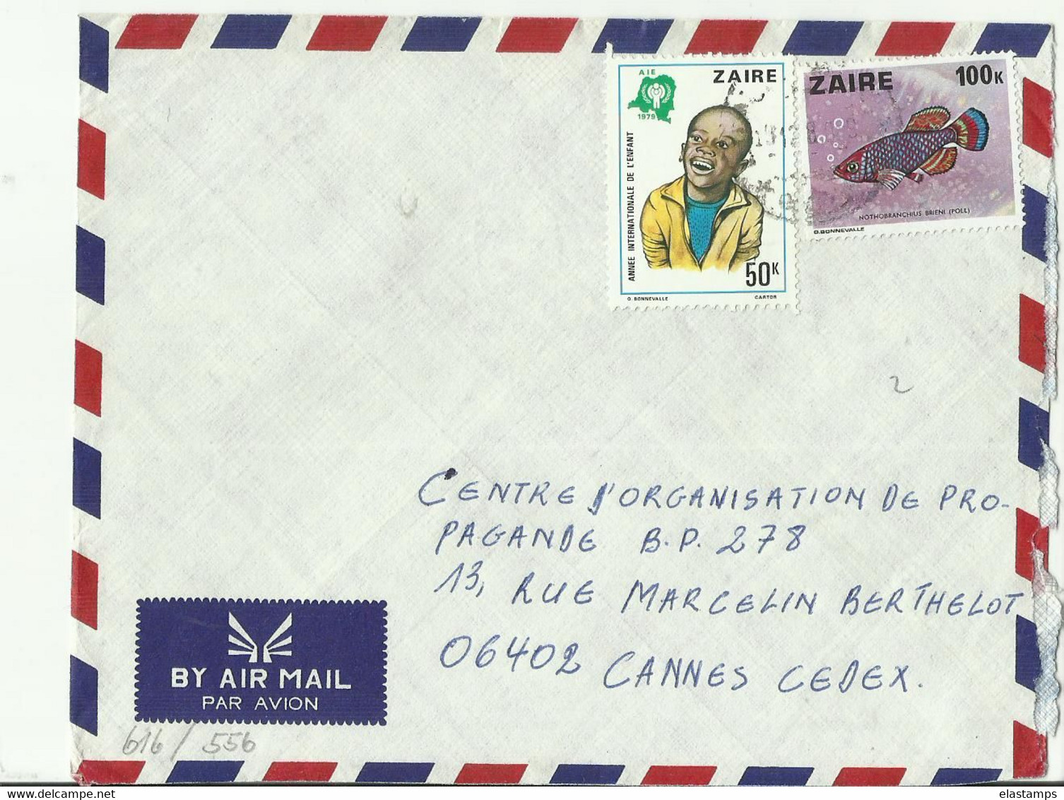 ZAIRE CV - Storia Postale