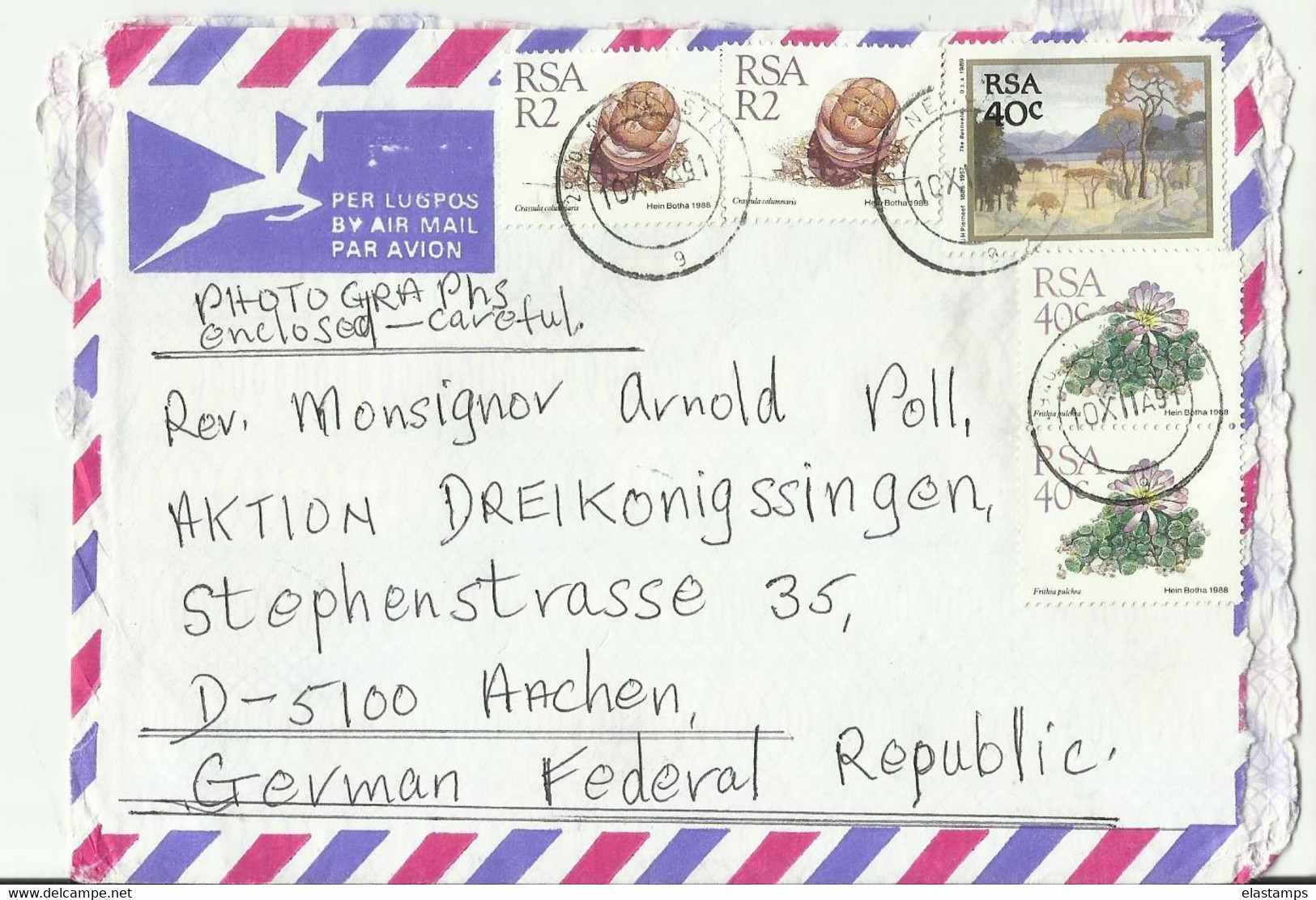 RSA CV - Storia Postale