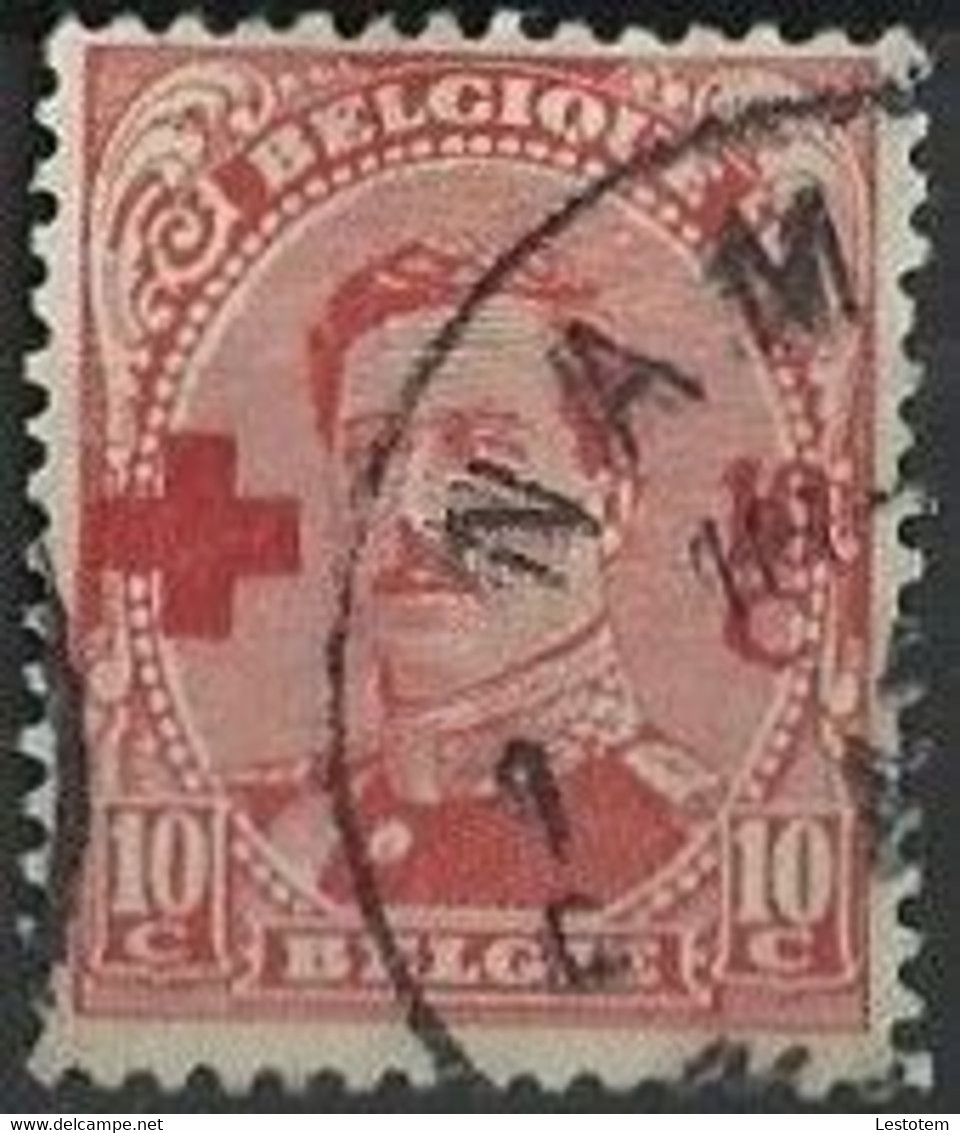 Belgie  Belgique  OBP  1918  Nr 153  Gestempeld - 1918 Croix-Rouge