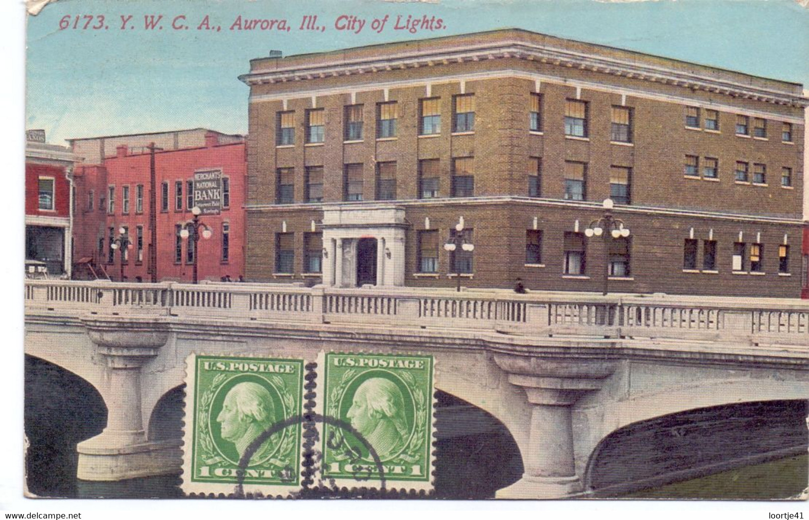 USA - Aurora Ilinois - Y.W.C.A. - City Of Lights - 1912 - Aurora (Ilinois)