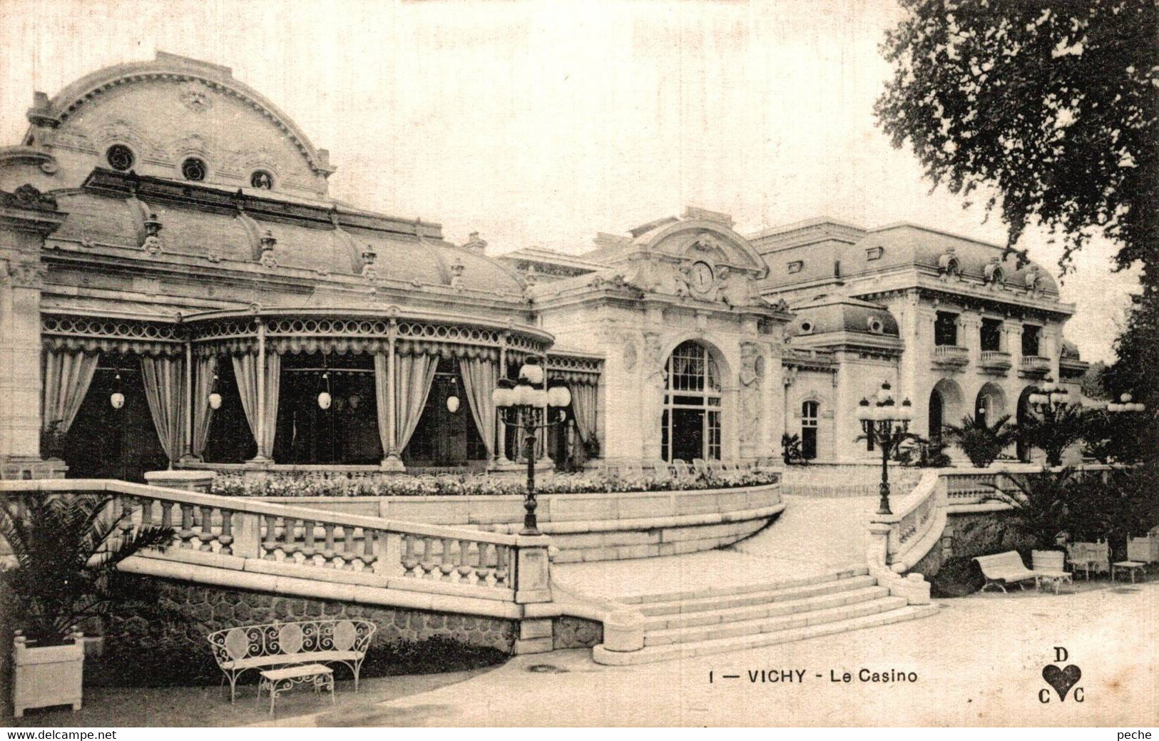 N°96368 -cpa Vichy -le Casino- - Casino'