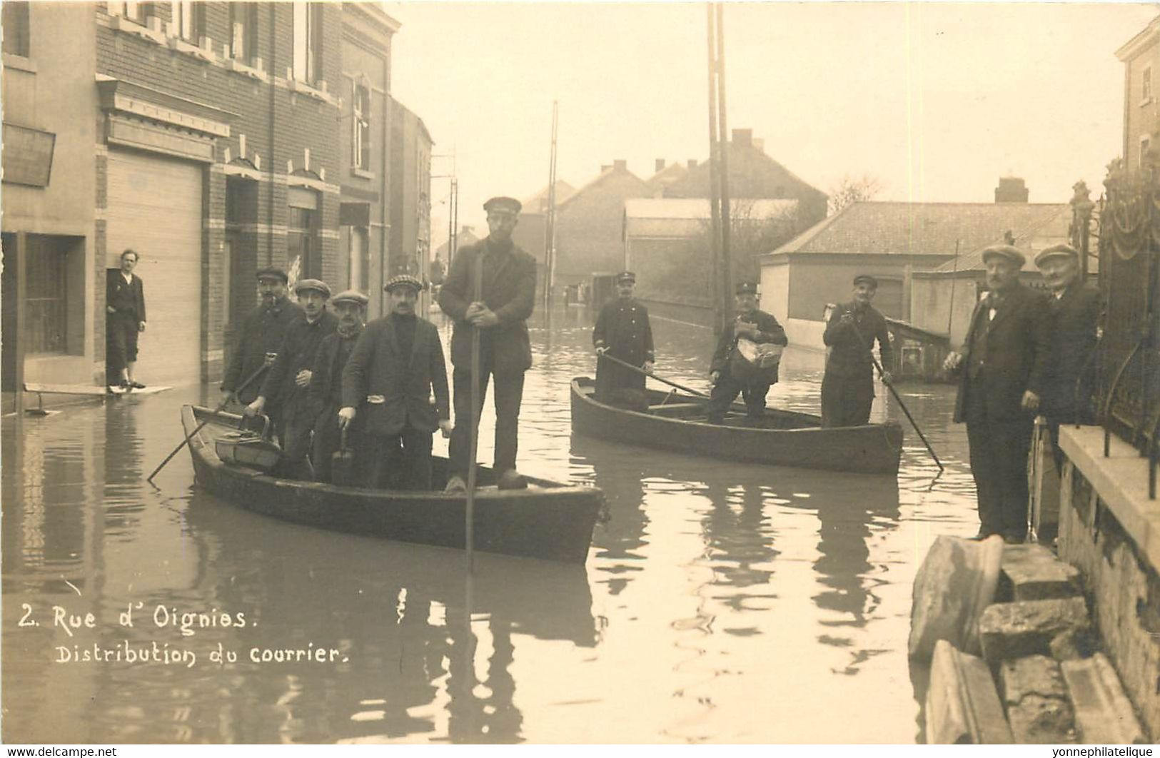 BELGIQUE - SAMBREVILLE - Distribution Du Courrier  - Carte Photo ( TOP DD 05 ) Superbe - Voir Scan Recto Verso - Sambreville