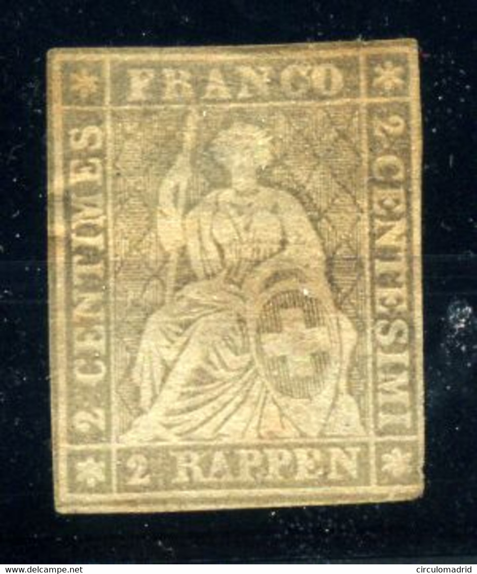 Suiza Nº 25 (*). Año 1854/62 - Unused Stamps