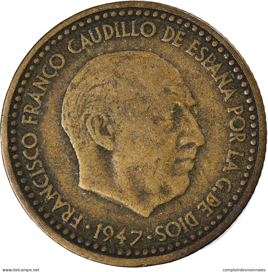 Monnaie, Espagne, Peseta - 1 Peseta