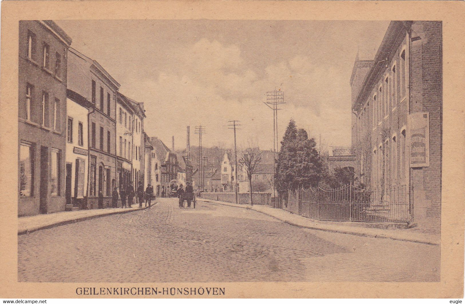 1365/ Geilenkirchen - Hünshoven 1920 - Geilenkirchen