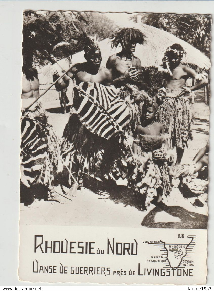 Rhodesie Du Nord -Danse De Guerriers  Près De Livingstone - ( F.4941) - Zambia