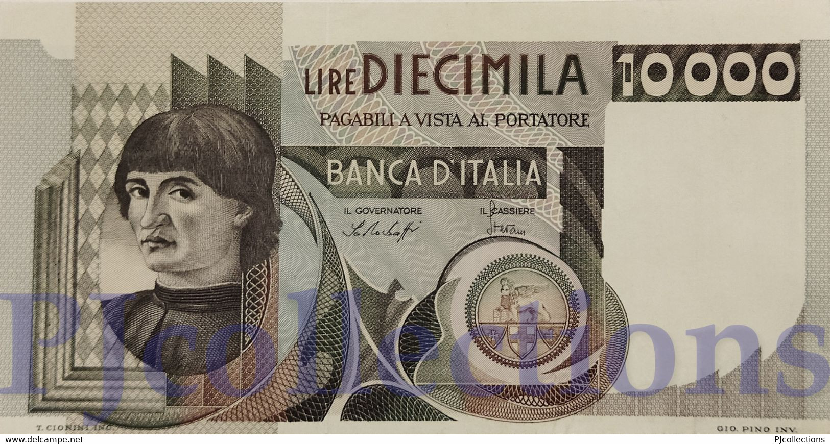 ITALIA - ITALY 10000 LIRE 1978 PICK 106a AU - 10000 Lire