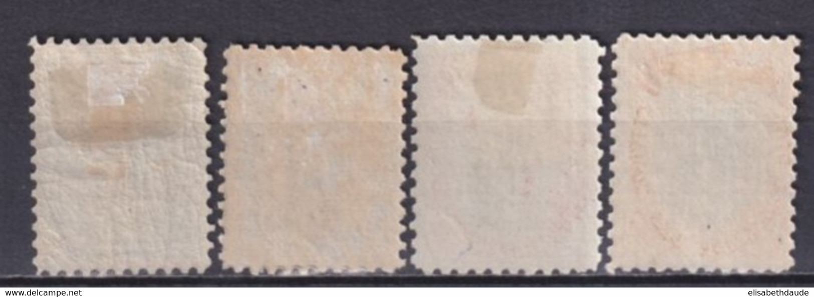 SOMALIS - 1902 - YVERT N° 44/47 * MH - MEHARISTE - COTE = 97 EUR. - Unused Stamps